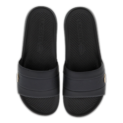 Men Flip-Flops and Sandals - Lacoste Croco Slide - Black-Black