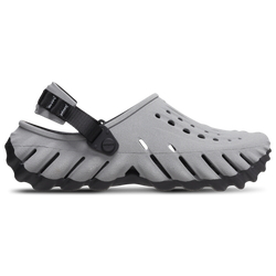 Men Flip-Flops and Sandals - Crocs Echo Reflective Clog - Black-Grey