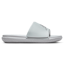 Men Flip-Flops and Sandals - Jordan Jumpman Slide - Neutral Grey-Metallic Silver