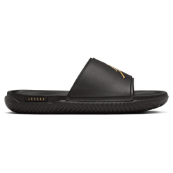 Men Flip-Flops and Sandals - Jordan Jumpman Slide - Black-Metallic Gold