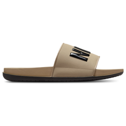 Men Flip-Flops and Sandals - Nike Offcourt Slide - Khaki-Black-Black