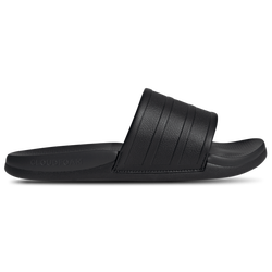 Men Shoes - adidas Adilette Comfort 2.0 Slides - Core Black-Core Black-Carbon