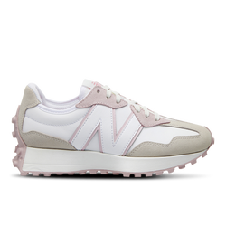 Women Shoes - New Balance 327 - White-Pink