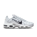 White-Black-Metallic Silver