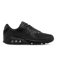 All black leather nike air hot sale max 90