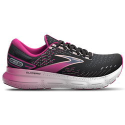 Women Shoes - BROOKS Glycerin GTS 20 - Black-Fuchsia