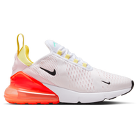 Nike air max 270 white hot sale running shoes