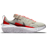 Light Bone-Black-Bright Crimson