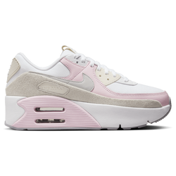 Women Shoes - Nike Air Max 90 LV8 - White-Photon Dust-Wolf Grey