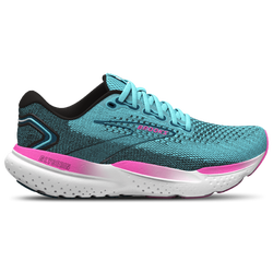 Women Shoes - BROOKS Glycerin 21 - Moroccan Blue-Aqua-Pink