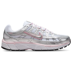 Women Shoes - Nike P-6000 - White-Mtlc Silver-Elemental Pink