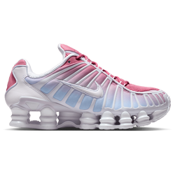 Women Shoes - Nike Shox Tl - White-Football Grey-Peony