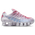 Nike Shox Tl - Women Shoes White-Football Grey-Peony