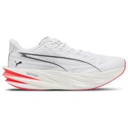 Women Shoes - Puma Deviate Pure Nitro - Puma White-Ultra Red