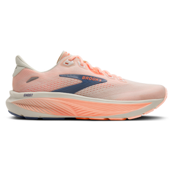 Women Shoes - BROOKS Ghost - Wht-Peach