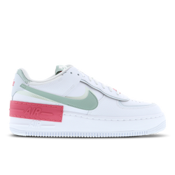 Women Shoes - Nike Air Force 1 Shadow - White-Jade Smoke-Seafoam