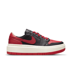 Women Shoes - Jordan 1 Elevate Low - Black-Gym Red-Sail