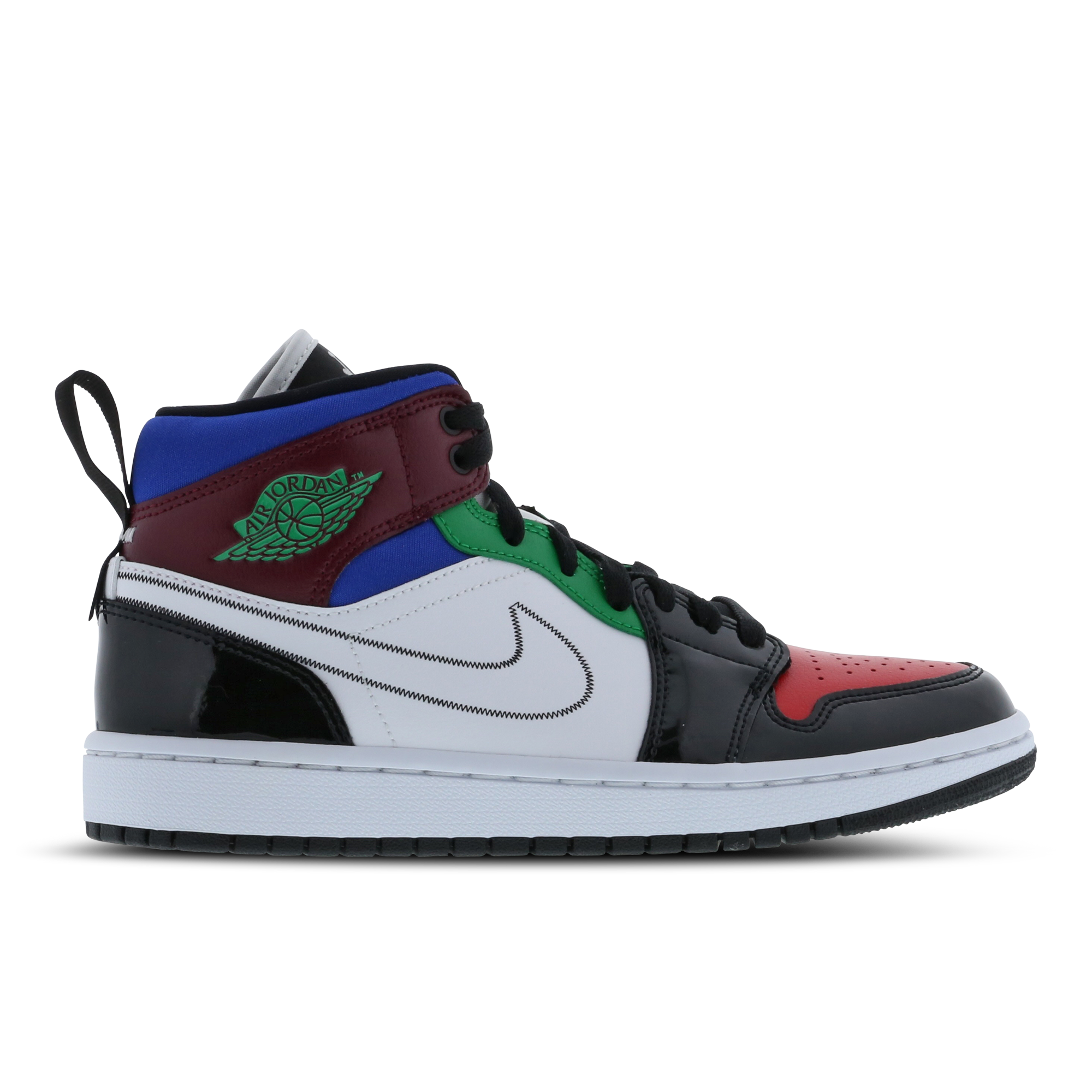 air jordan 1 mid chicago foot locker