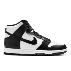 Women Shoes - Nike Dunk High - White-Black-University Red