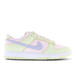 Women Shoes - Nike Dunk Low - Light Soft Pink-Lime Ice-White