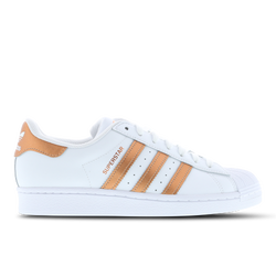 Women Shoes - adidas Superstar - White-Copper Metallic-Black