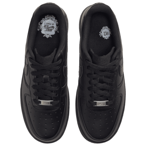 Black air force ones footlocker online