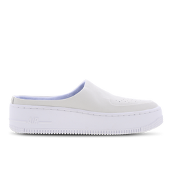 Women Shoes - Nike Air Force 1 - Off White-Light Silver