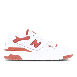 Women Shoes - New Balance 550 - White-Red