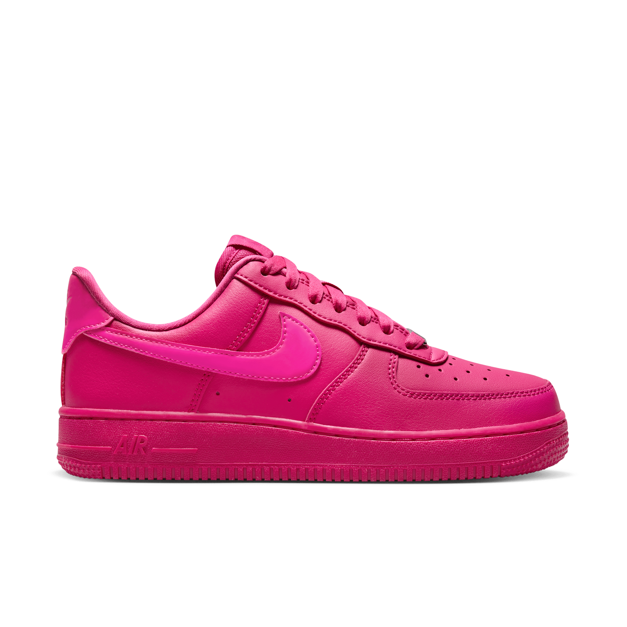 Nike air force 1 white best sale and pink