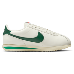 Women Shoes - Nike Cortez Leather - Sail-George Green