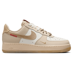 Women Shoes - Nike Air Force 1 - Sail-Team Gold-University Red