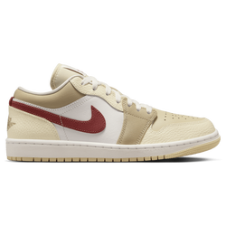 Women Shoes - Jordan 1 Low - Summit White-Red Sepia