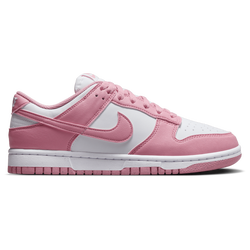 Women Shoes - Nike Dunk Low - White-Elemental Pink