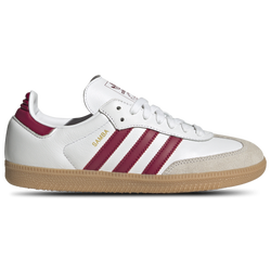 Women Shoes - adidas Samba OG - Ftwr White-Legacy Burgandy