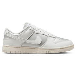 Women Shoes - Nike Dunk Low - Mtlc Platinum-Summit White