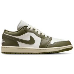 Women Shoes - Jordan 1 Low - Sail-Med Olive