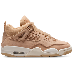 Women Shoes - Jordan 4 Retro - Hemp-Lt Orewood Brn