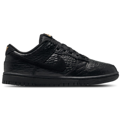Women Shoes - Nike Dunk Low - Black-Black-Mtlc Gold