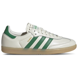 Women Shoes - adidas Samba - Off White-Green-Gold Met