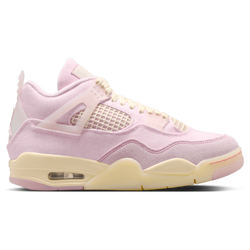 Women Shoes - Jordan 4 Retro - Iced Carmine-Coconut Milk