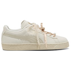 Women Shoes - Puma Suede Bloom - Frosted Ivory-Silver Fog