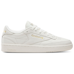 Women Shoes - Reebok Club C 85 - Chalk-Gold Metallic