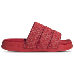 Women Flip-Flops and Sandals - adidas Adilette Slide - Better Scarlet-Glory Red