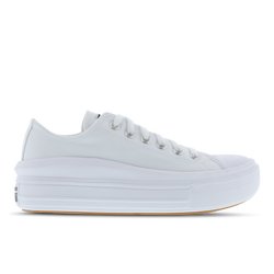 Women Shoes - Converse Chuck Taylor All Star Move Platform - White-White-White