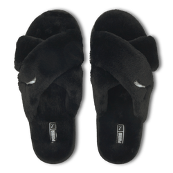 Women Shoes - Puma Fluff X Strap - Black-White