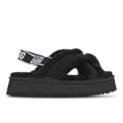 Women Shoes - UGG Disco Cross Slide - Black-Black