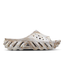 Women Shoes - Crocs Echo Marbled Slide - Bone-Multiple