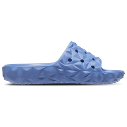 Women Shoes - Crocs Classic Geometric Slide - Elemental Blue