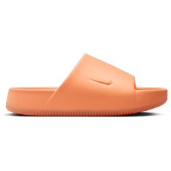 Women Flip-Flops and Sandals - Nike Calm Silde - Peach Cream