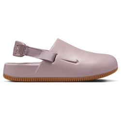 Women Shoes - Nike Calm Mule - Violet-Gum Medium Brown